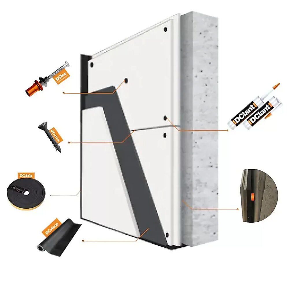 DECIBEL MUTE33 kombinált szigetelő tábla