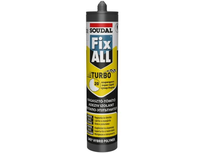 Fix All Turbo kartusos tömítő-ragasztó Soudal