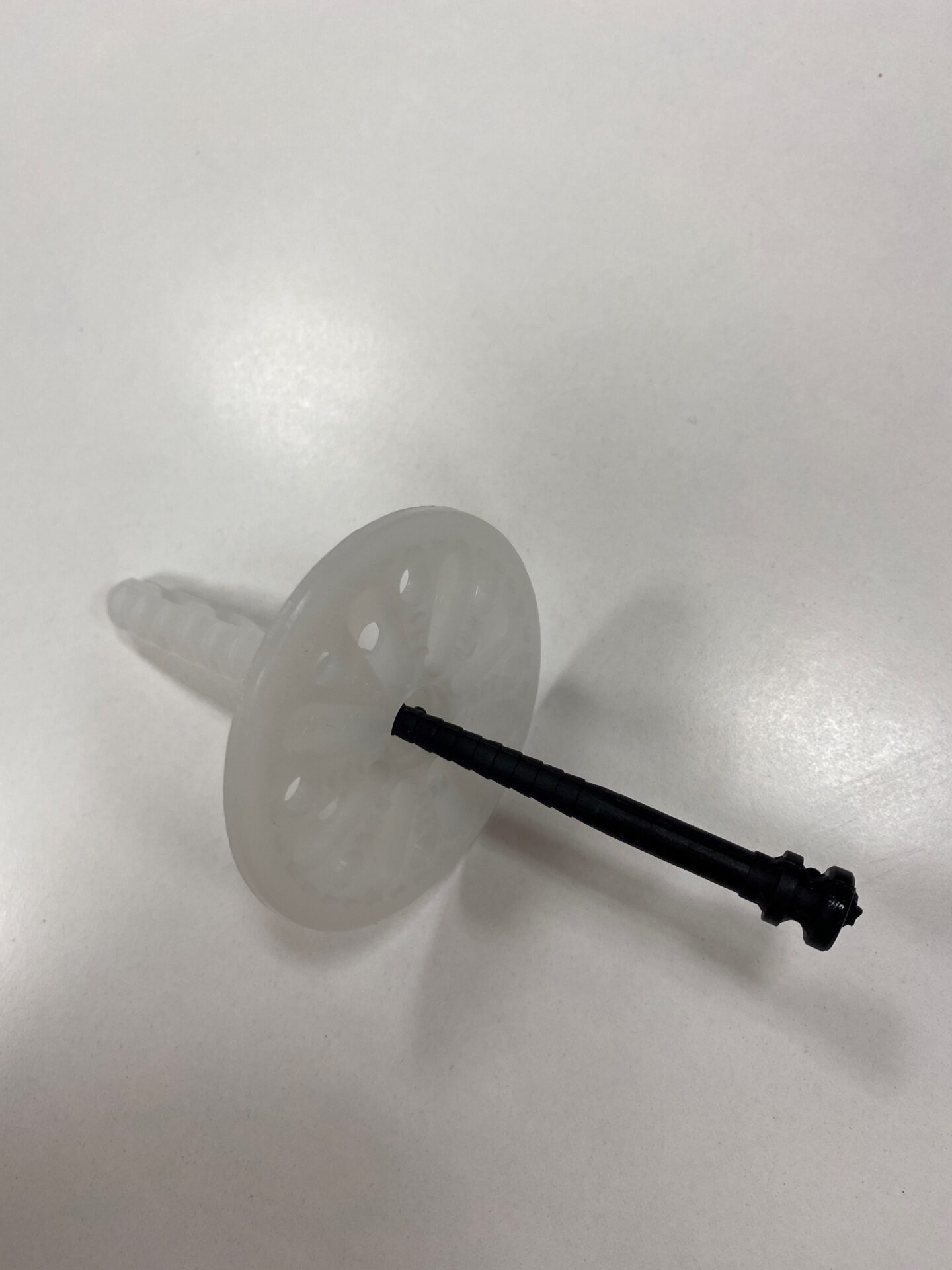 Műanyag tárcsás beütős dübel (10x70mm)