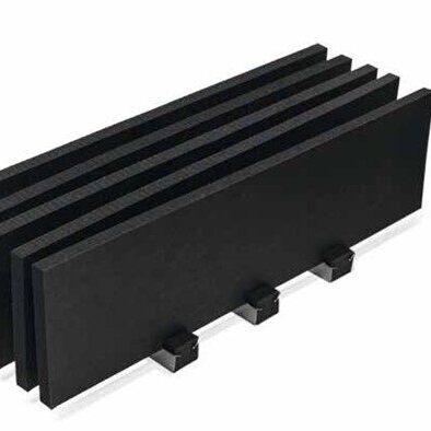 L Linear  Fiber fal és mennyezeti Baffle elem